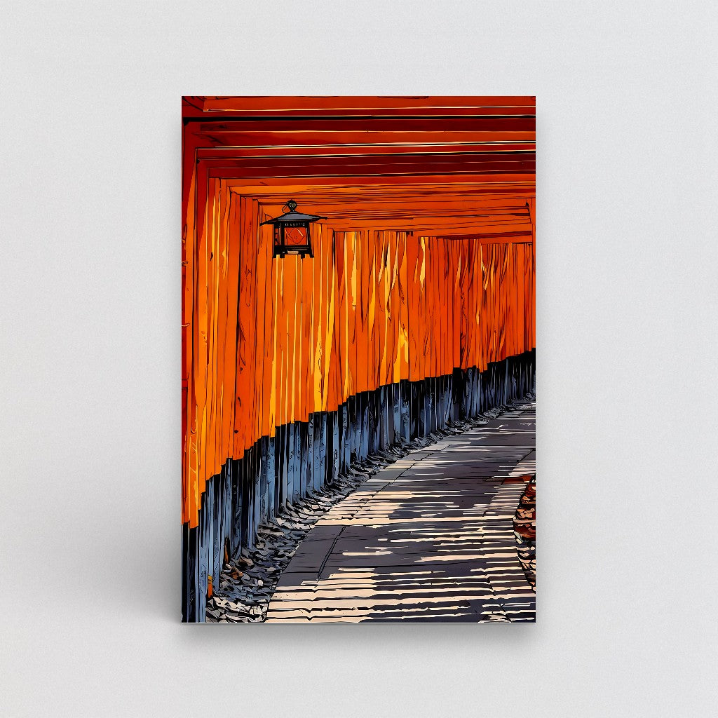 Greeting Card - Kyoto - Through the Gates
