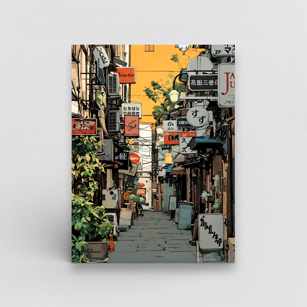 Greeting Card - Shinjuku Golden-Gai