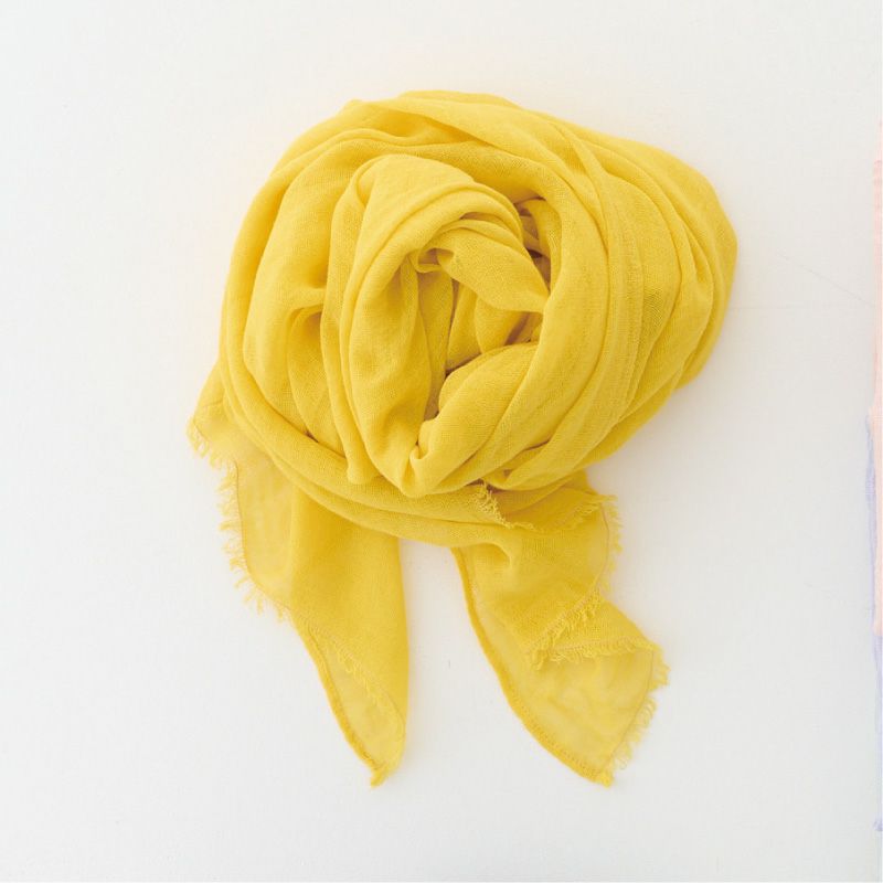 Kaya Large Scarf - Yamabuki