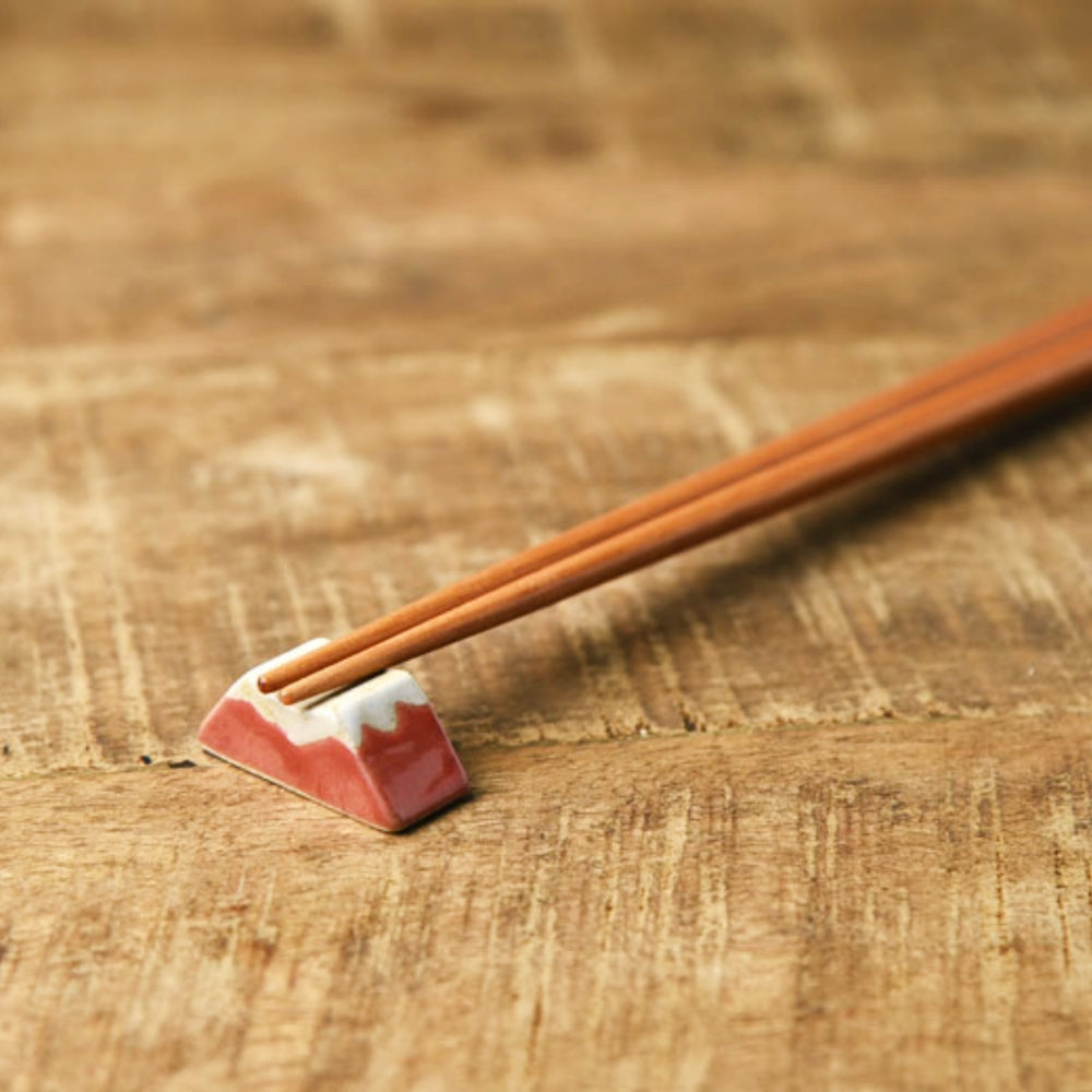 Mt. Fuji Chopstick Rest - Red