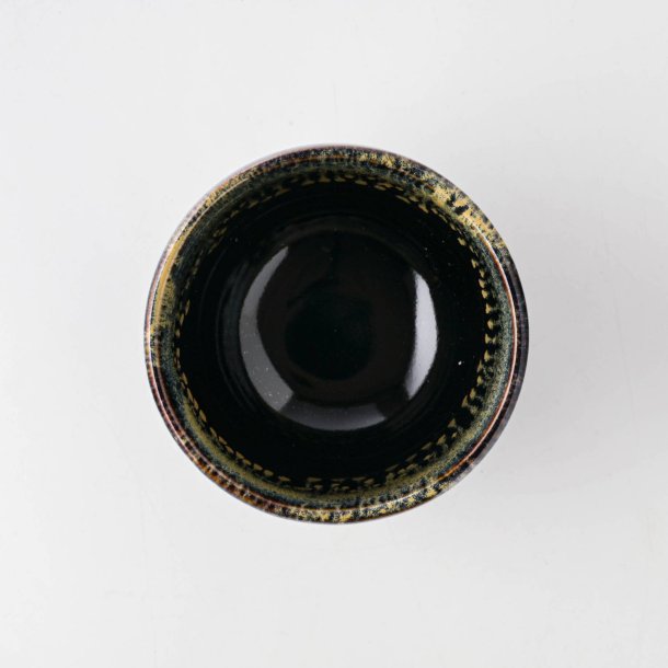 Small Matcha Bowl - Tenmoku Kin Unofu