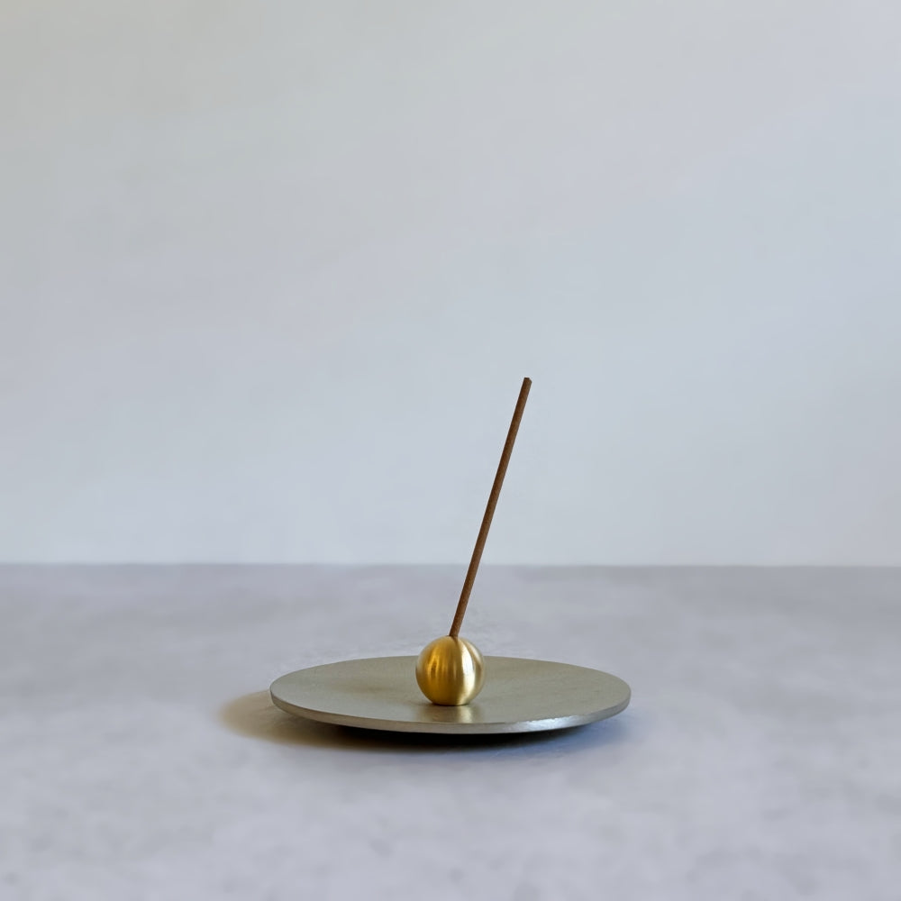 Incense Holder - Round - Tin