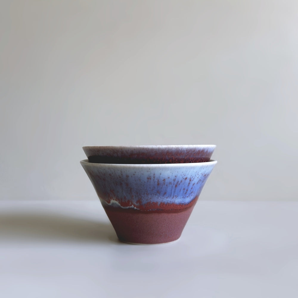 Sinkougama Soribahi Akebono Bowl. Handcrafted in Japan. Available at Toka Ceramics.
