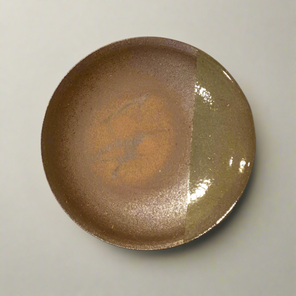 Tsugaru Kanayama Pottery side plate 21cm - Toka Ceramics
