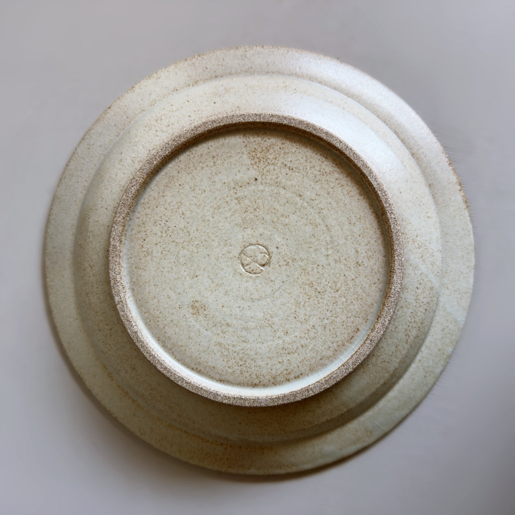 Laurel Large Plate - Mustard