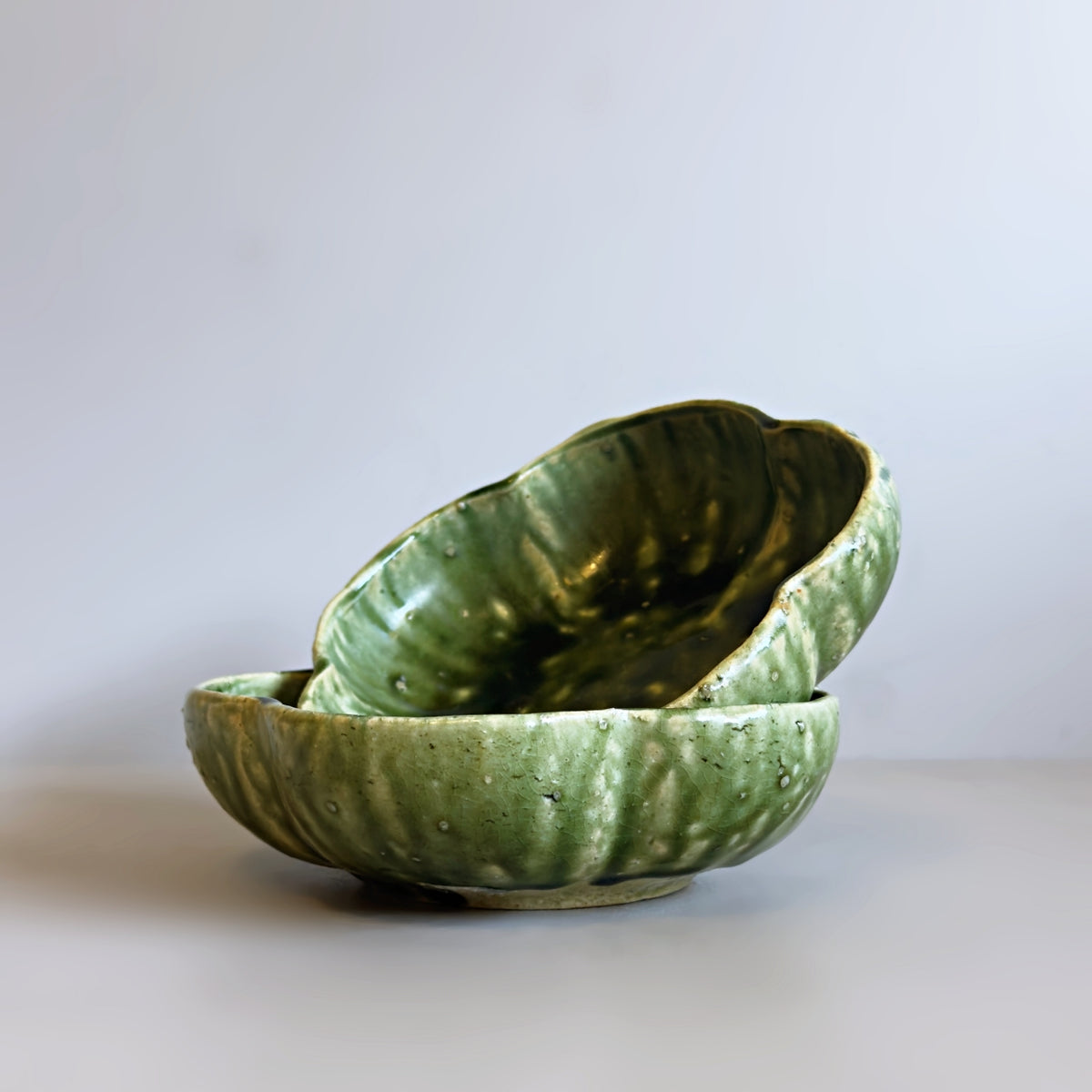 Oribe Mino Ware Flower Bowl no.2