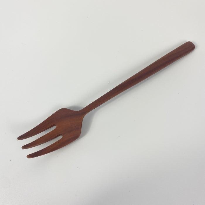 Natural Wooden Fork from Toka Ceramics