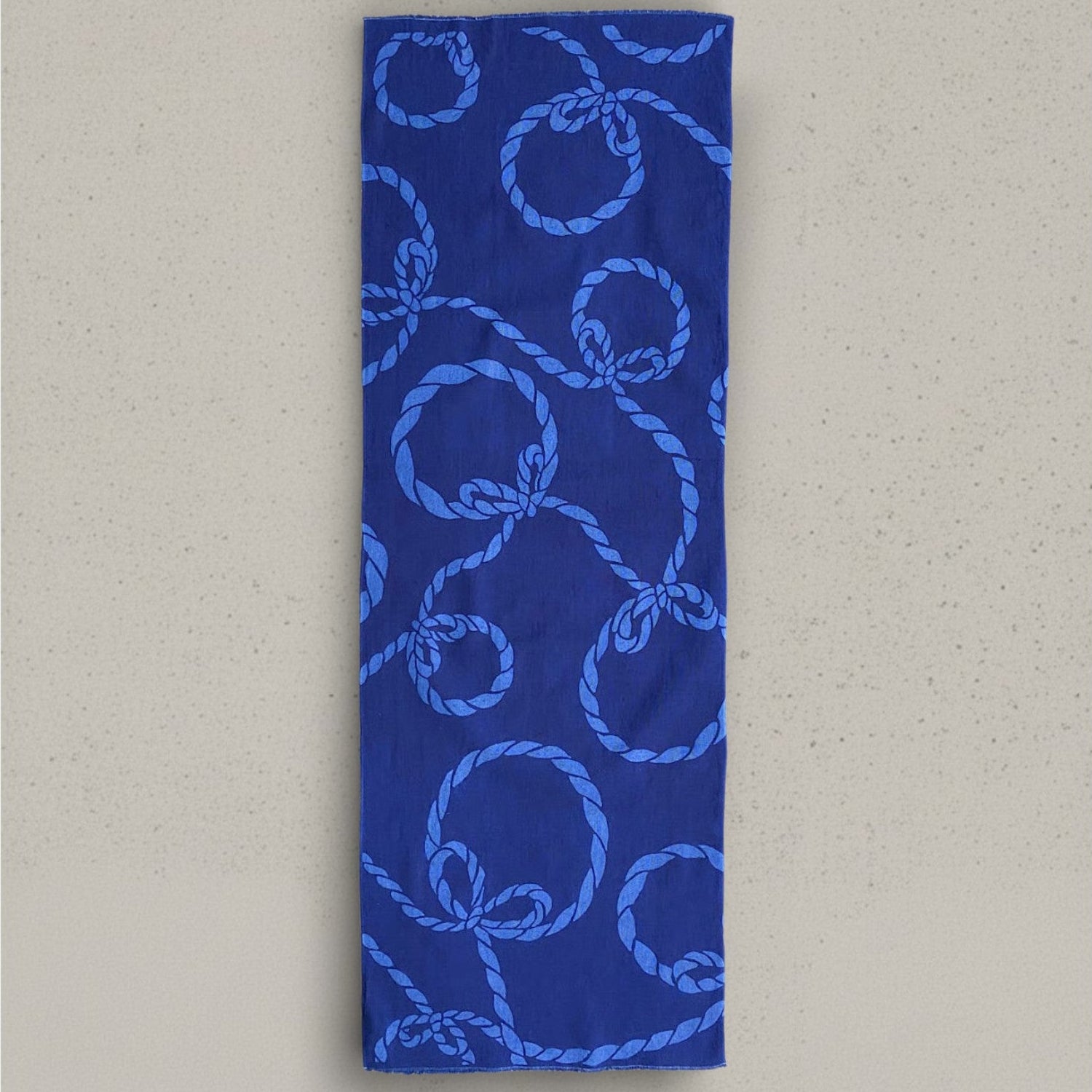 Indigo Tenugui – Enmusubi (Two-Tone)