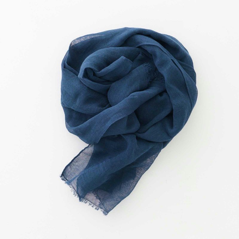 Kaya Large Scarf - Navy