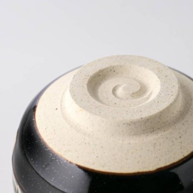 Small Matcha Bowl - Tenmoku Kin Unofu