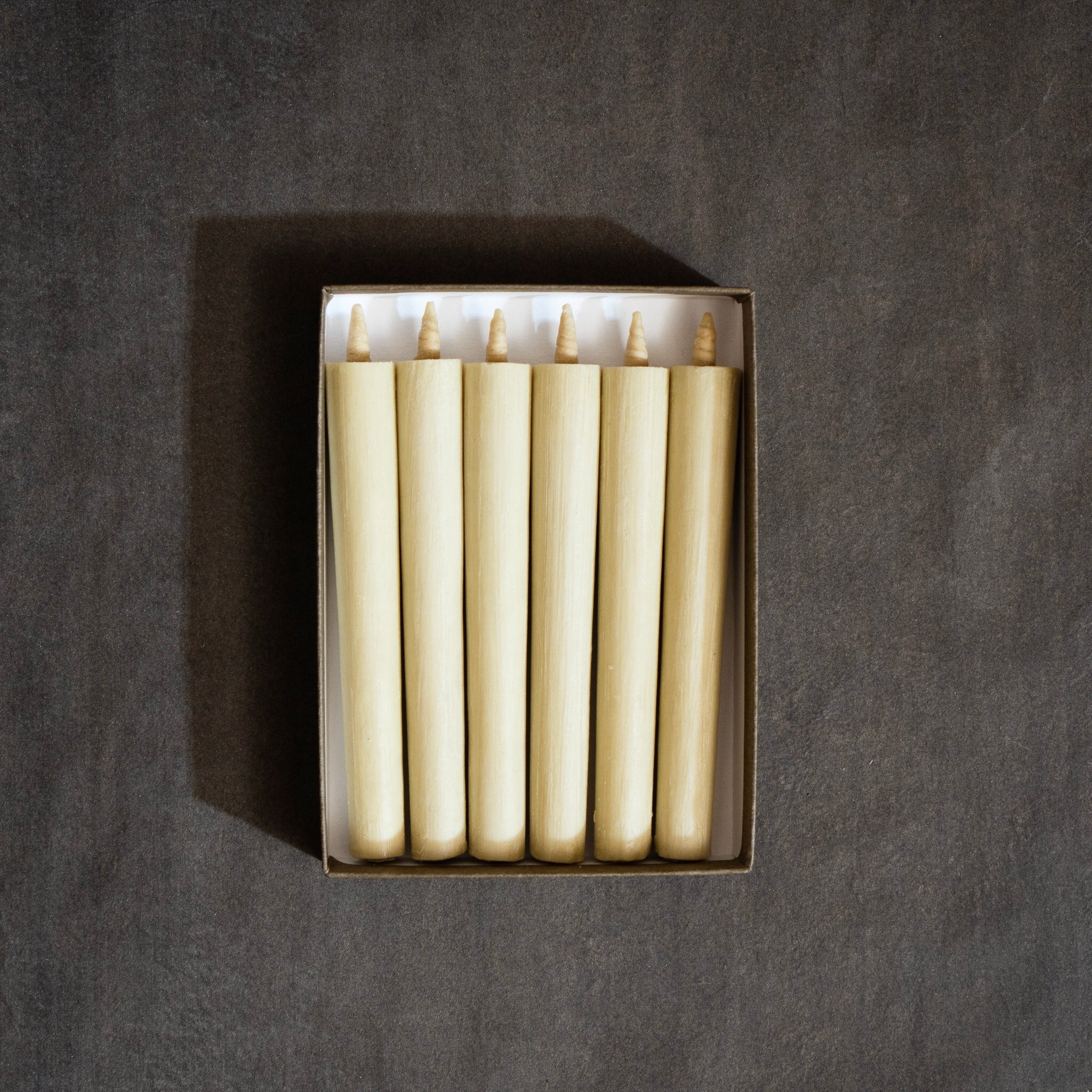 Japanese Sumac Wax Candles [12cm] - Set of 6