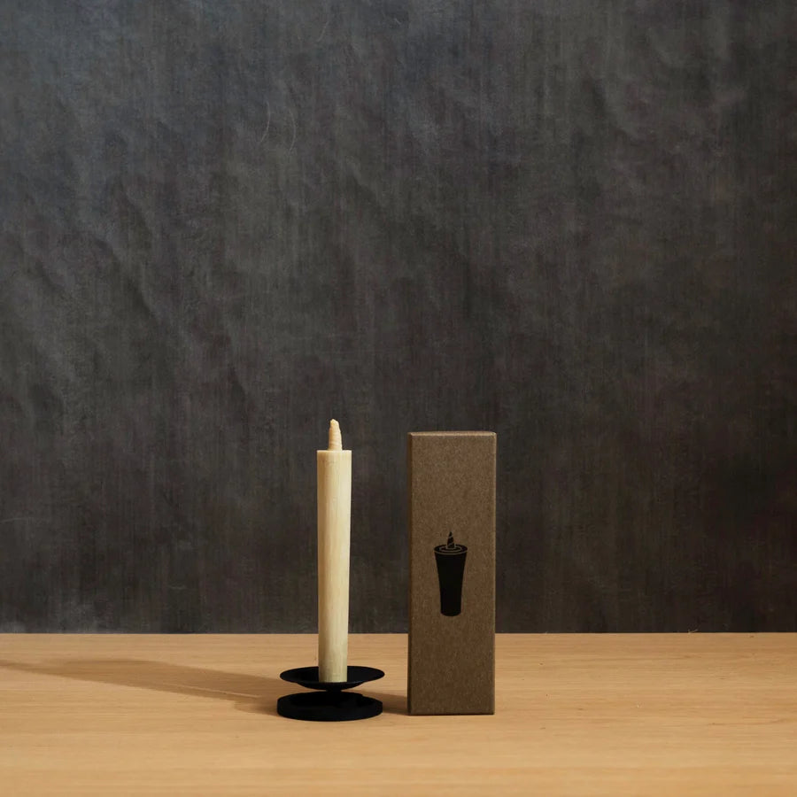 Japanese Sumac Wax Candles [17cm] - Set of 2