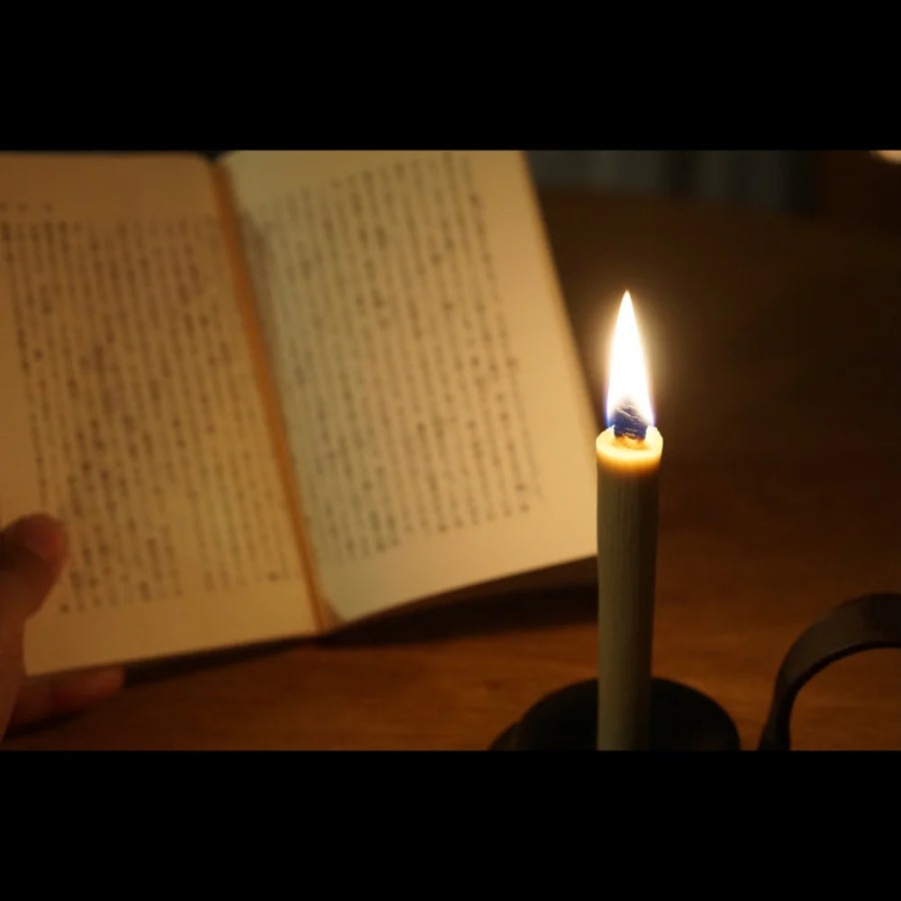 Japanese Sumac Wax Candles [12cm] - Set of 6