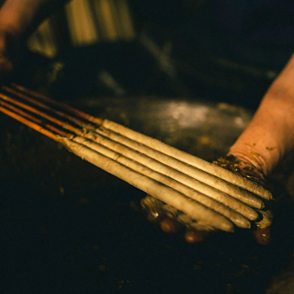 Japanese Sumac Wax Candles [12cm] - Set of 6