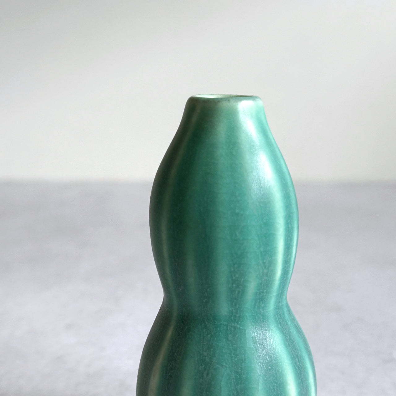 Small Vase & Dried Posy Gift Set - Teal no.3