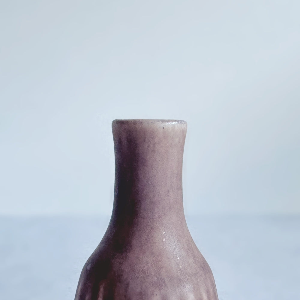 Small Vase & Dried Posy Gift Set - Chestnut no.6