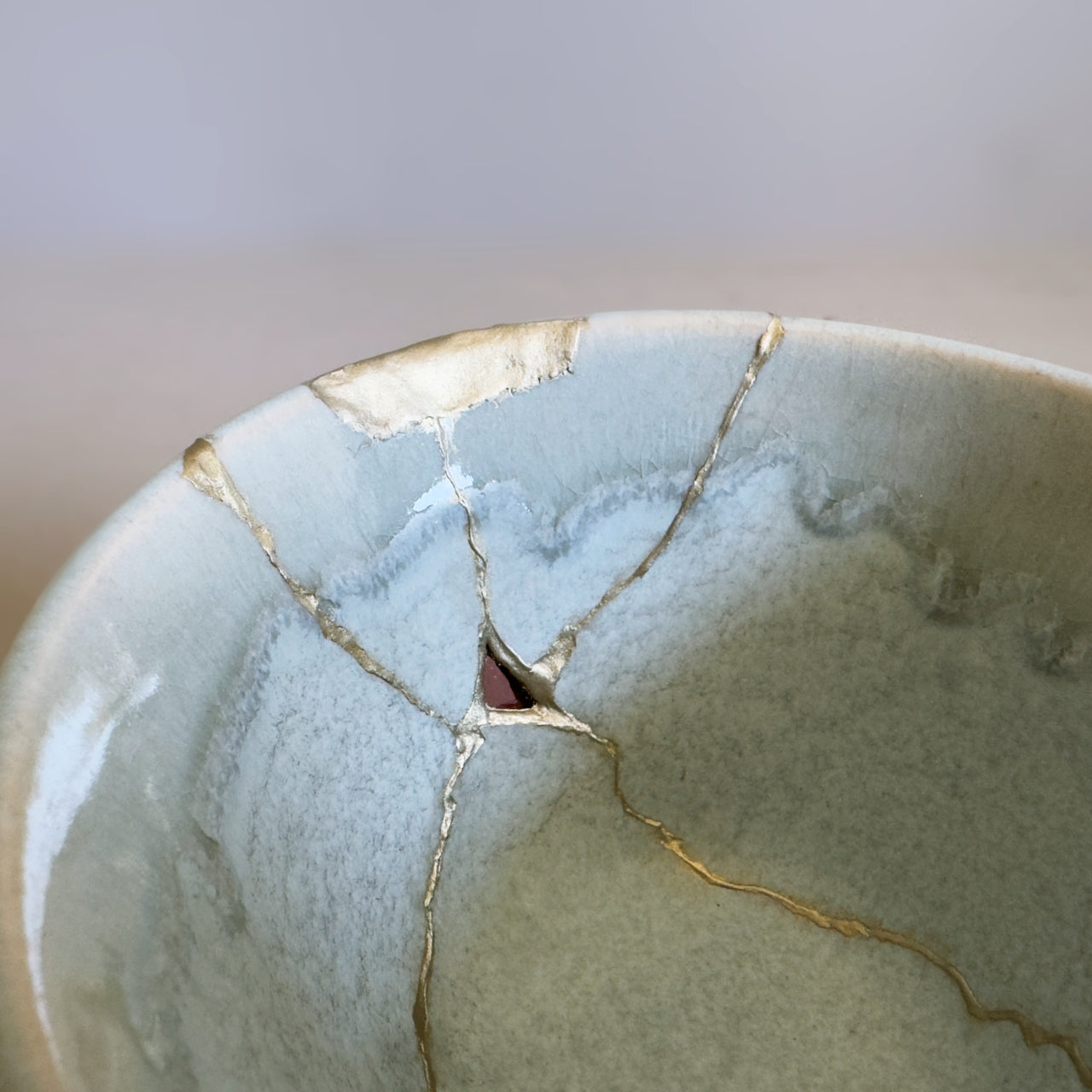 Yobitsugi - Soribachi Pastel Blue & Pink (M) no.2