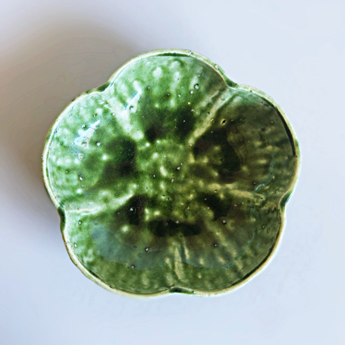 Oribe Mino Ware Flower Bowl no.2