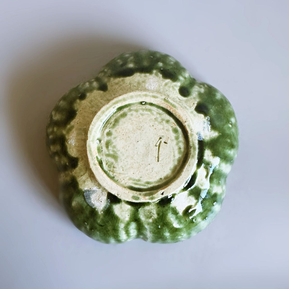 Oribe Mino Ware Flower Bowl no.2