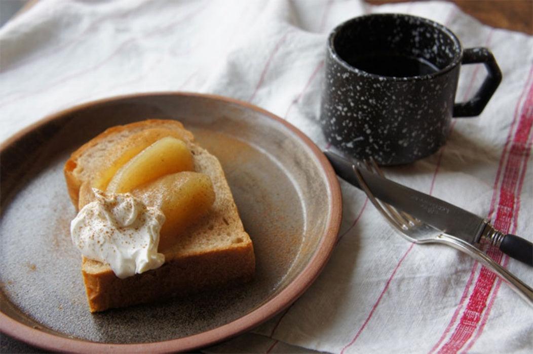 Stackable Mug - Splash / Black - Toka Ceramics